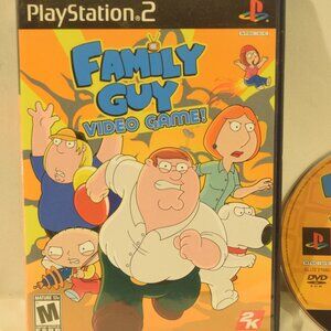 Family Guy Video Game! 2K Sony Playstation 2 PS2 MINT condition COMPLETE!